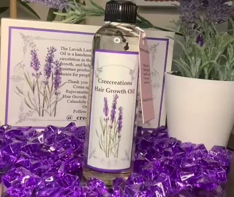 The Lavish Lasting Lavender Hair Growth Oil Video